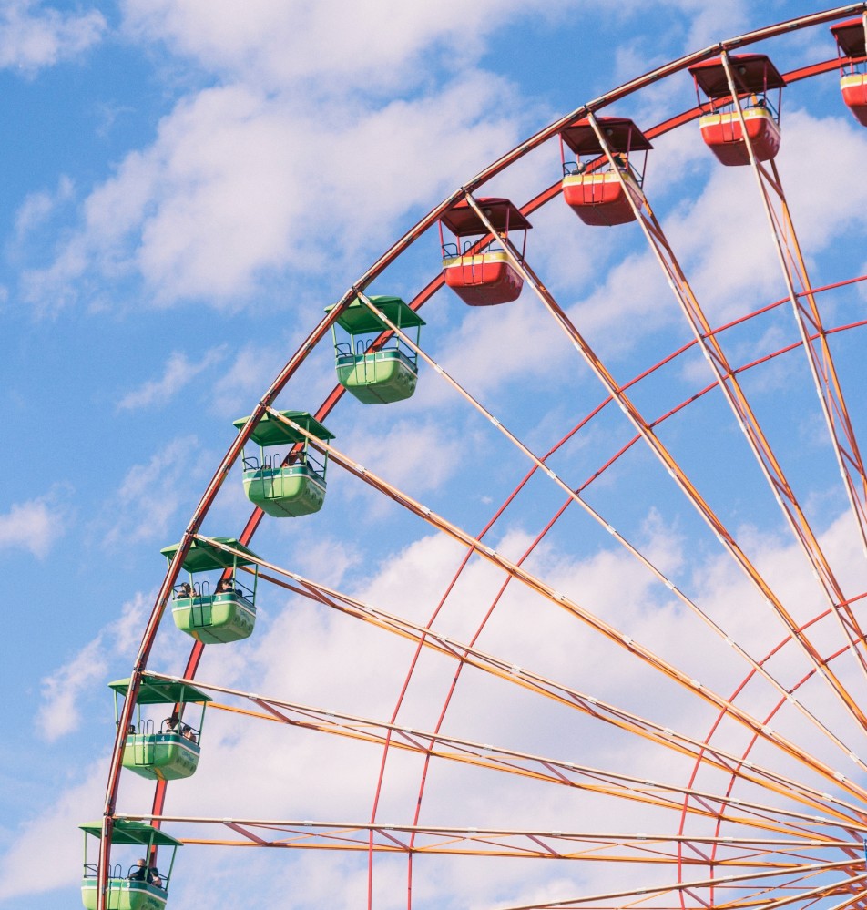 Ferris wheel at adventure park