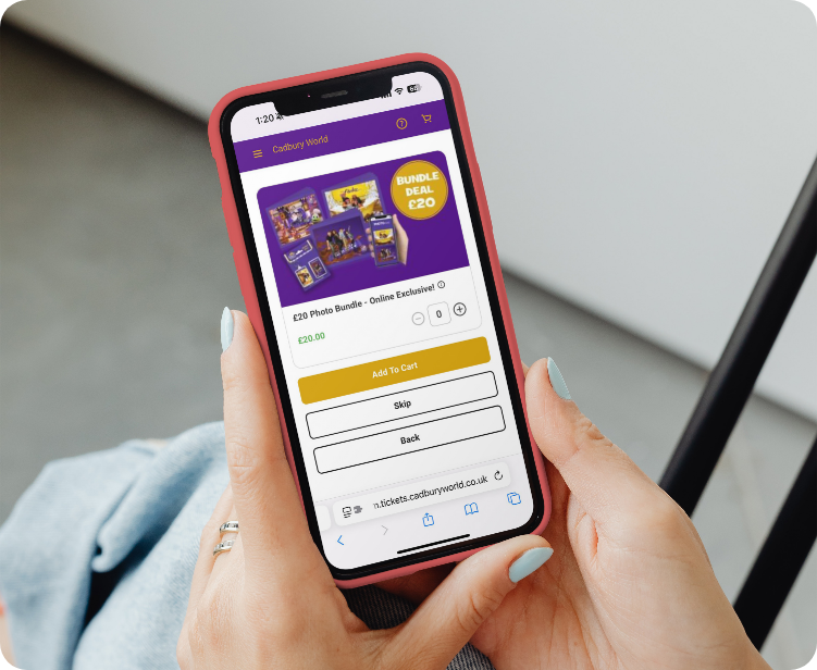 Mobile pre‑sale purchase